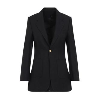 Celine Celine, Jassen, Dames, Zwart, S, Wol, Olivia Jacket