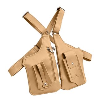 Generic Adjustable Sling Bag - Underarm Anti Theft Pouch, Hidden Security Armpit Bag, Sweat Proof Waist Strap For Travel Work Passport School Money Running Hi