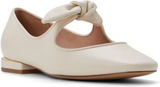 Ted Baker Clara Flat in White/Bone at Nordstrom, Size 7.5