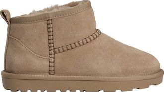 Sofie Schnoor Babettsw Teddy Boot - Dames - Schoenen - Bruin - Maat: 38 EU Wol