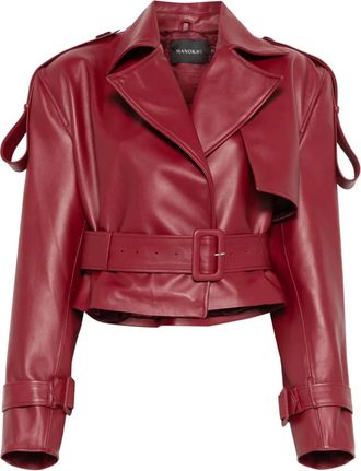 Manokhi Giacca Hana - Rosso