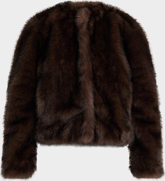 A.L.C. Gwen Faux Fur Jacket