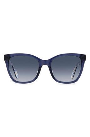 Kate Spade New York desis 55mm cat eye sunglasses in Blue at Nordstrom Rack