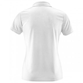 Maier Sports Ulrike Polo-Shirt f&uuml;r Damen | wei&szlig;/grau
