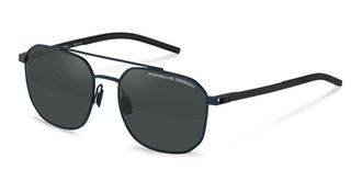 Porsche Design P8988 Polarized D415 Mens Sunglasses Blue Size 56