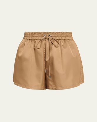 Cinq &agrave; Sept Kendra Nylon Drawstring Shorts