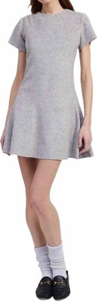 En Saison Carrington Mini Dress In Gray
