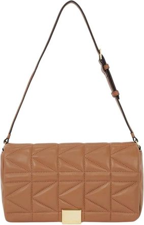 Karl Lagerfeld Bolso de Hombro Mediano K/Kuilt - Bags - Mujer - Marr&oacute;n - ONE SIZE
