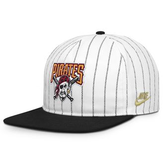 Nike Pittsburgh Pirates Pro Nike Mens MLB Adjustable Hat in White | NB57064NP97-JFJ