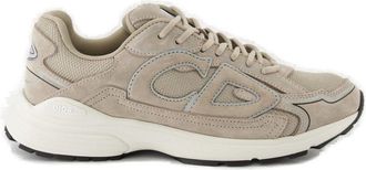 Dior B30 Logo Patch Lace-up Sneakers