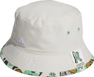 adidas Aadidas x Atmos Pink x Jenny Kaori Reversible Bucket Hat White GT0104