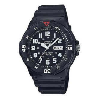 Casio Casio Retro Fashion Analog Classic Pointers Watch Black MRW-200HJ-1BJH