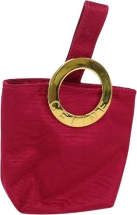 Celine Pre-owned Mini Bags, female, Pink, Size: ONE SIZE Pre-owned Vintage Pouch