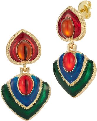Sphera Milano Gold-Plated Cz Earrings