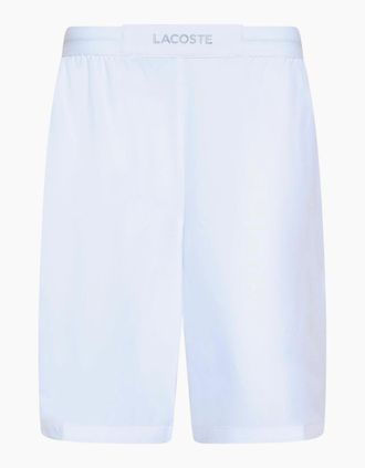 Lacoste Mens Regular-Fit Shorts - White - Size: 29/28/32