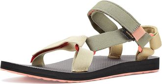 Teva Original Universal Womens Sandals Burnt Olive : 12 B - Medium, Synthetic/Textile