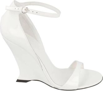 Ferragamo Ferragamo Vidette Leather Wedge Sandals