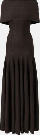 Khaite Abito lungo Ava in misto lana