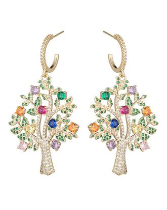 Eyecandy LA Eye Candy La The Luxe Collection Cz Drop Earrings