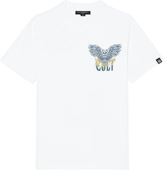 Cult of Individuality SHORT SLEEVE CREW NECK TEE OWL
