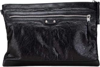 Balenciaga Pre-owned Clutches, female, Black, Size: ONE SIZE Pre-owned Vintage Clutch