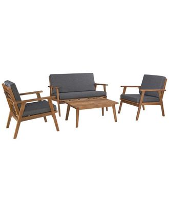 Linon Cole Outdoor Chat Set
