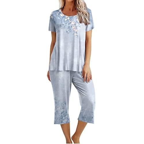 Pyjama Femme Soie Satin 2 Pièces - Haut Bretelles Et Pantalon - Cadeau Romantique