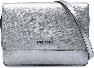 Prada Pre-owned Prada Saffiano Wallet on Strap Ladies 7CV8PCQ7XRJKEBG2