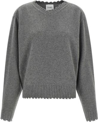 Nude Mujer, Jerseys, Gris, Talla: L