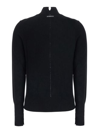 Pinko Wool and Cashmere Sweater - Black