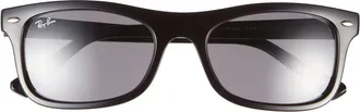 Ray-Ban 54mm Square Sunglasses in Black/dark Grey at Nordstrom