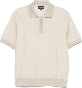Emporio Armani Polo in maglia - Toni neutri