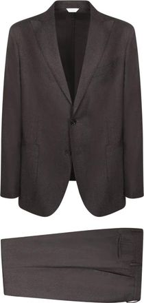 Boglioli Hombre, Trajes, Marrón, Talla: S