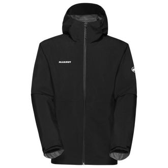 Mammut Linard Light Hardshell Hooded Jacket Regenjacke f&uuml;r Herren | schwarz