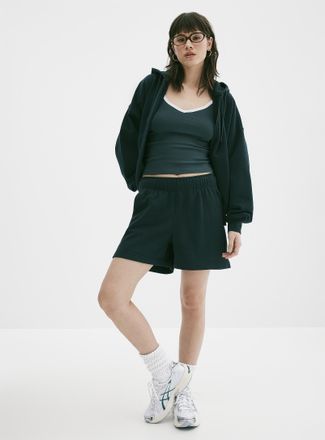 Twik Womens Mid-thigh fleece short