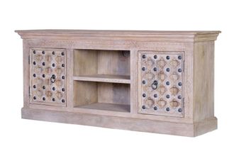 Giner&Colomer Mueble tv fabricado en madera de mango maciza