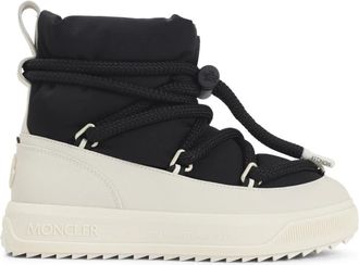 Moncler Winter Boots, female, Black, Size: 9 1/2 US Black Ankle Boots for Women