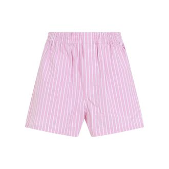 Balenciaga Pink Stripes Shorts