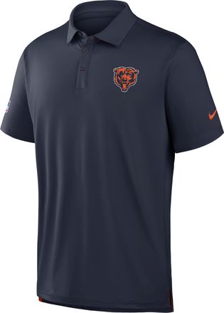 Nike Chicago Bears Tour Nike Mens Dri-FIT NFL Polo in Blue | 04PF051Y7Q-3N3