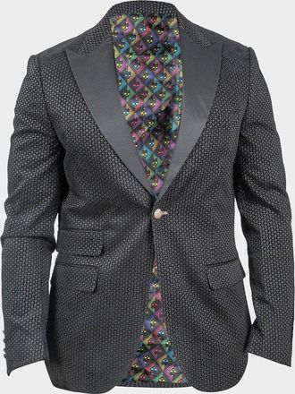 Maceoo One-Button Blazer