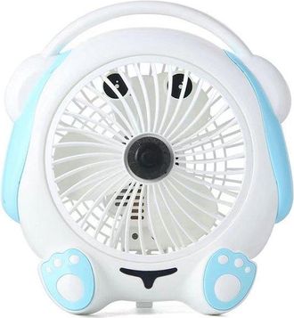 OEM Mini Ventilador De Dibujos Animados Para Habitaci&oacute;n De Estudiante, Dormitorio, Escritorio, Silencioso, Enchufable, Bonito Para Uso Dom&eacute;stico
