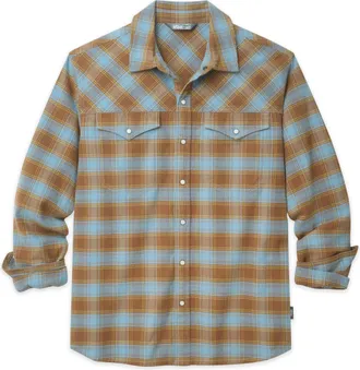 Stio Mens Slipstone Midweight Flannel Shirt