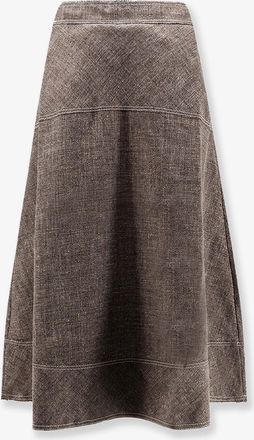 SOEUR Gonna Janelle in misto lino - SOEUR - gender_Woman
