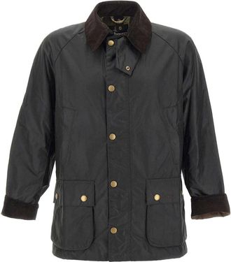 Barbour Ashby Wax Jacket - Heren - Zomerjassen - Zwart - XL - Katoen - Jassen