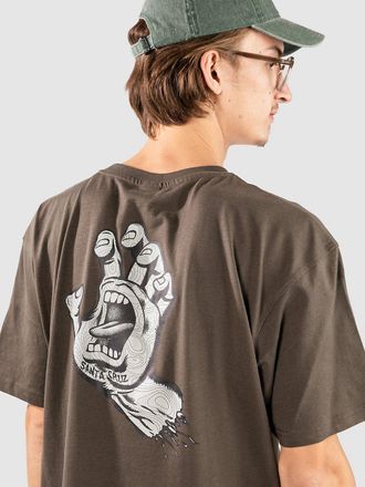 Santa Cruz Topo Hand T-Shirt schwarz