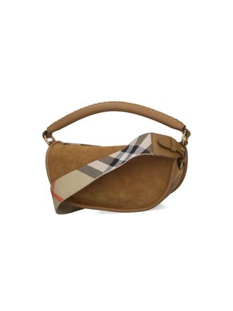 Burberry Womens Bags Brown Calf Suede