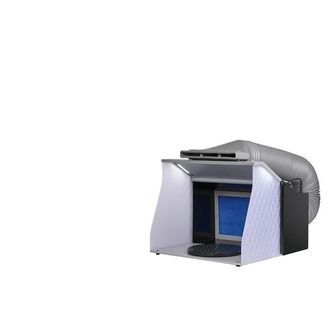 OEM Cabina De Pintura Para Aer&oacute;grafo, Dise&ntilde;o Port&aacute;til, Ventiladores De Extracci&oacute;n Dobles