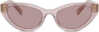 Miu Miu Eyewear Cat-Eye Frame Sunglasses - Womens - Acetate