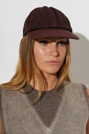Maison Margiela Baseball Cap, Unisex, Burgundy