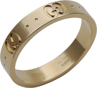 Gucci Yellow Gold Yellow Gold (18K) Band Ring (Pre-Owned)